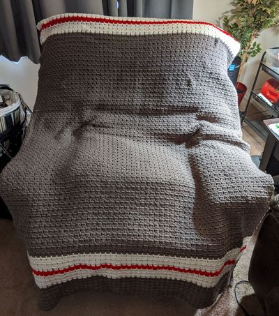 Sock Monkey Crochet Afghan Free Pattern