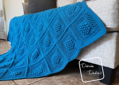 Winterberry Throw Crochet Pattern