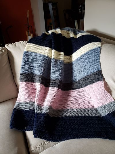 At Home Throw Free Pattern
