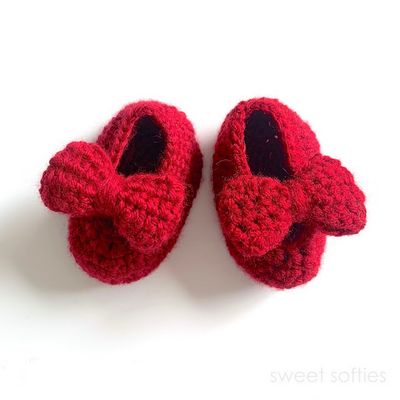 Crochet Baby Mary Jane Shoes Free Pattern With Video Tutorial