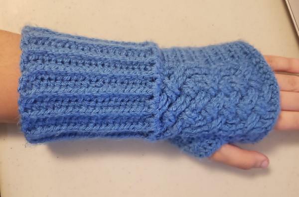 How To make Gloves With Thumb 1