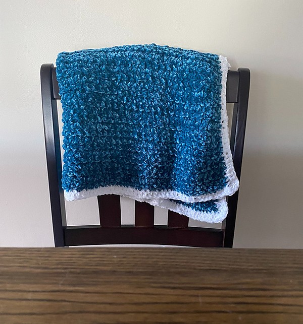 Crochet Star Stitch Afghan Blanket