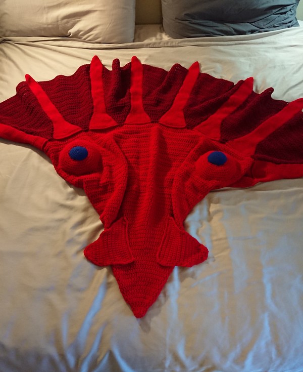 Vampire Squid Creative Pattern