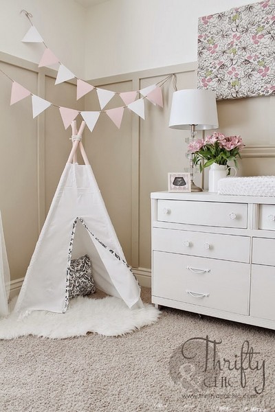 Whimsical Canopy Tent Or Reading Nook