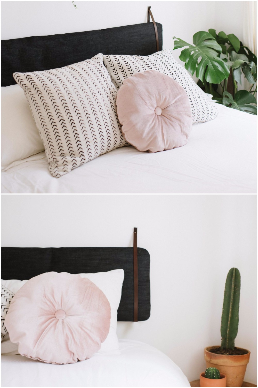 DIY Cushion Headboard