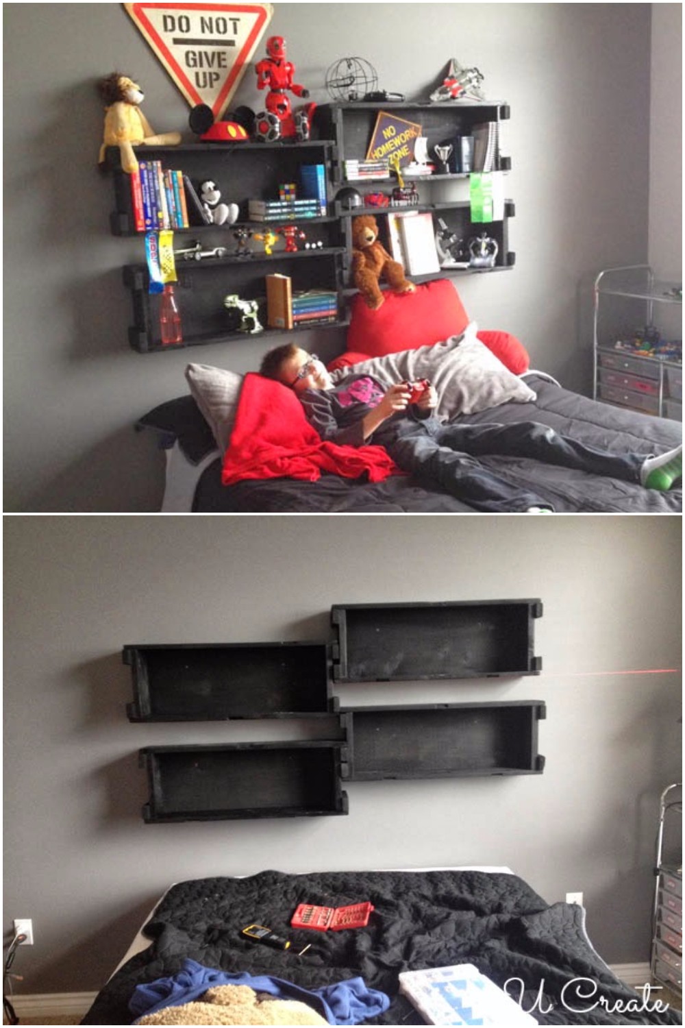 DIY Headboard For Boys