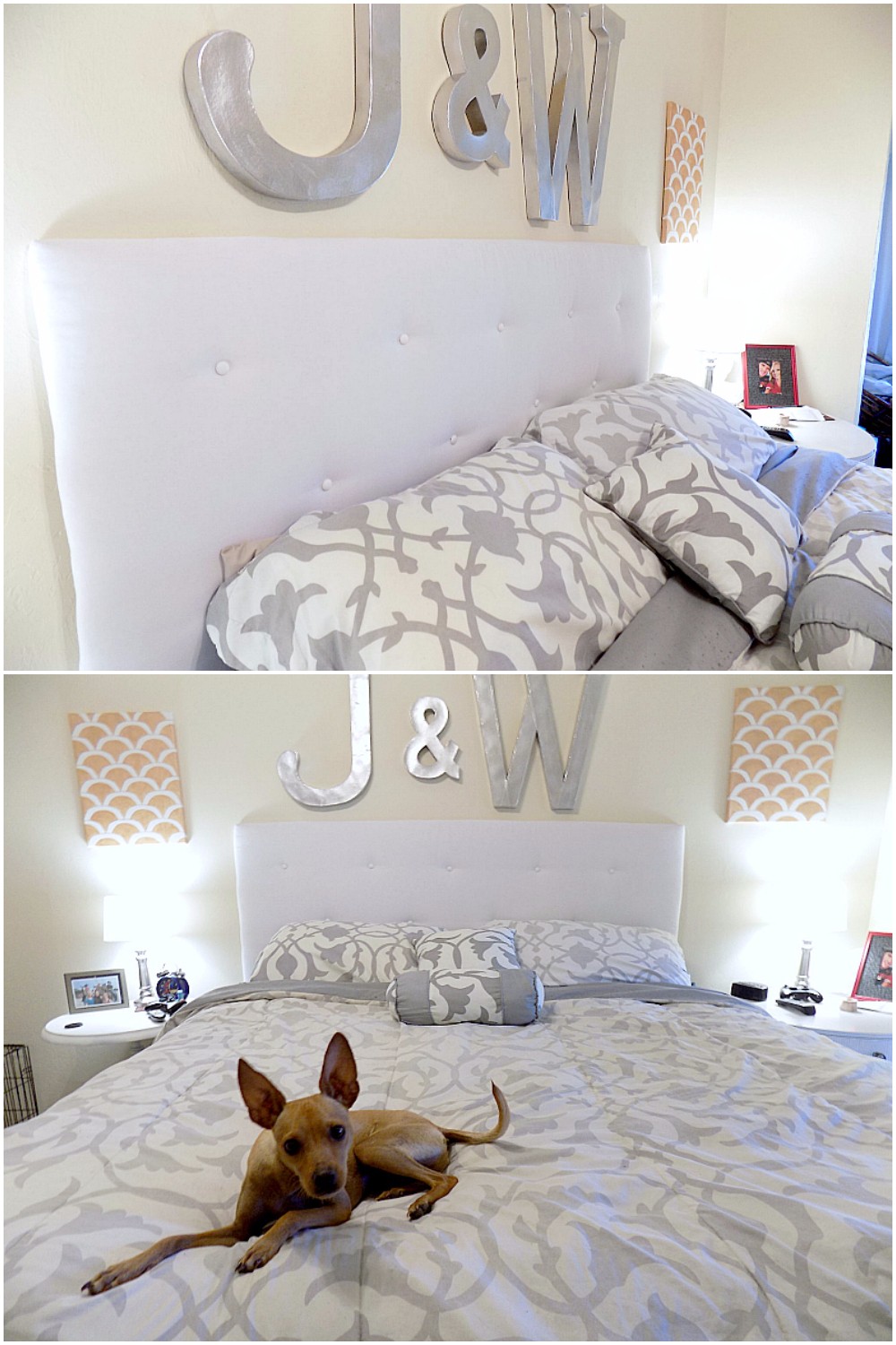 DIY Headboard For Under $15