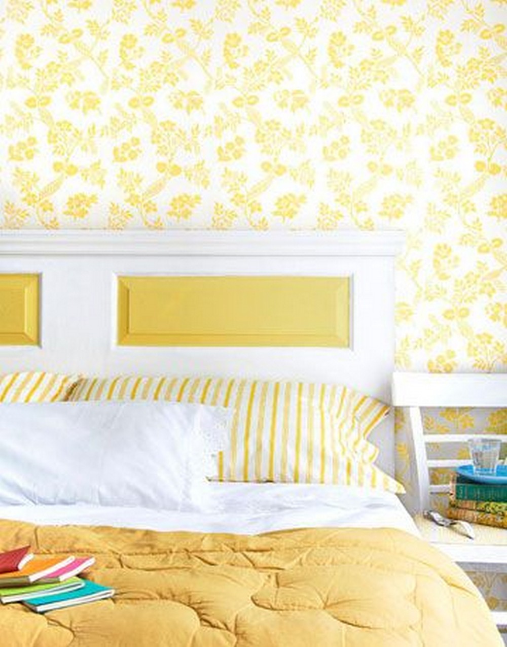 DIY Headboard From A Repurposed Door