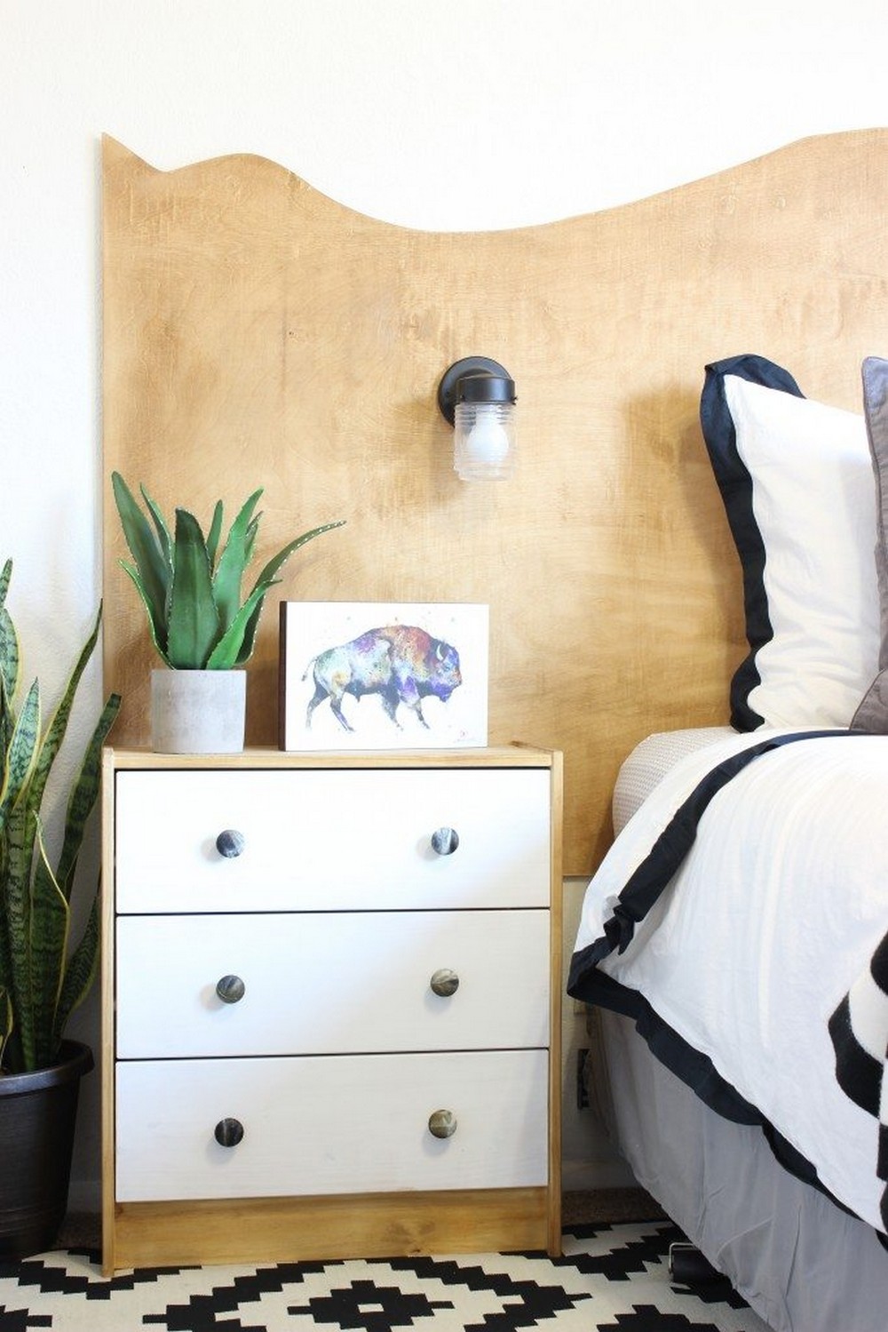 DIY Live Edge Headboard