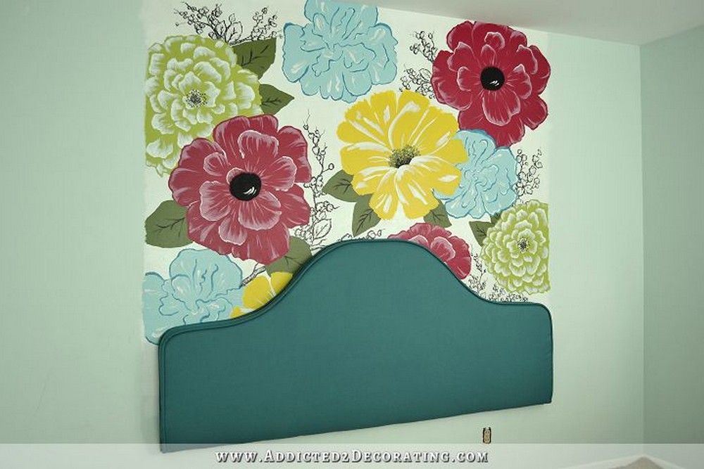 DIY Upholstered Headboard With Welt Cord Trim