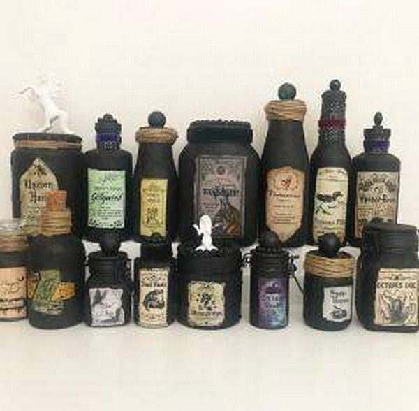 DIY Potion Bottles