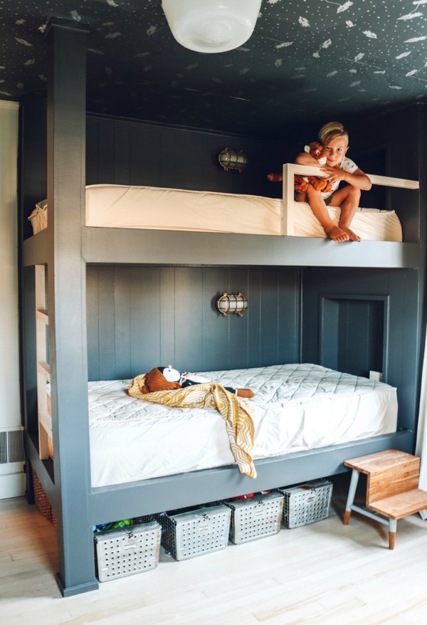 Built In Bunkbed DIY For $500