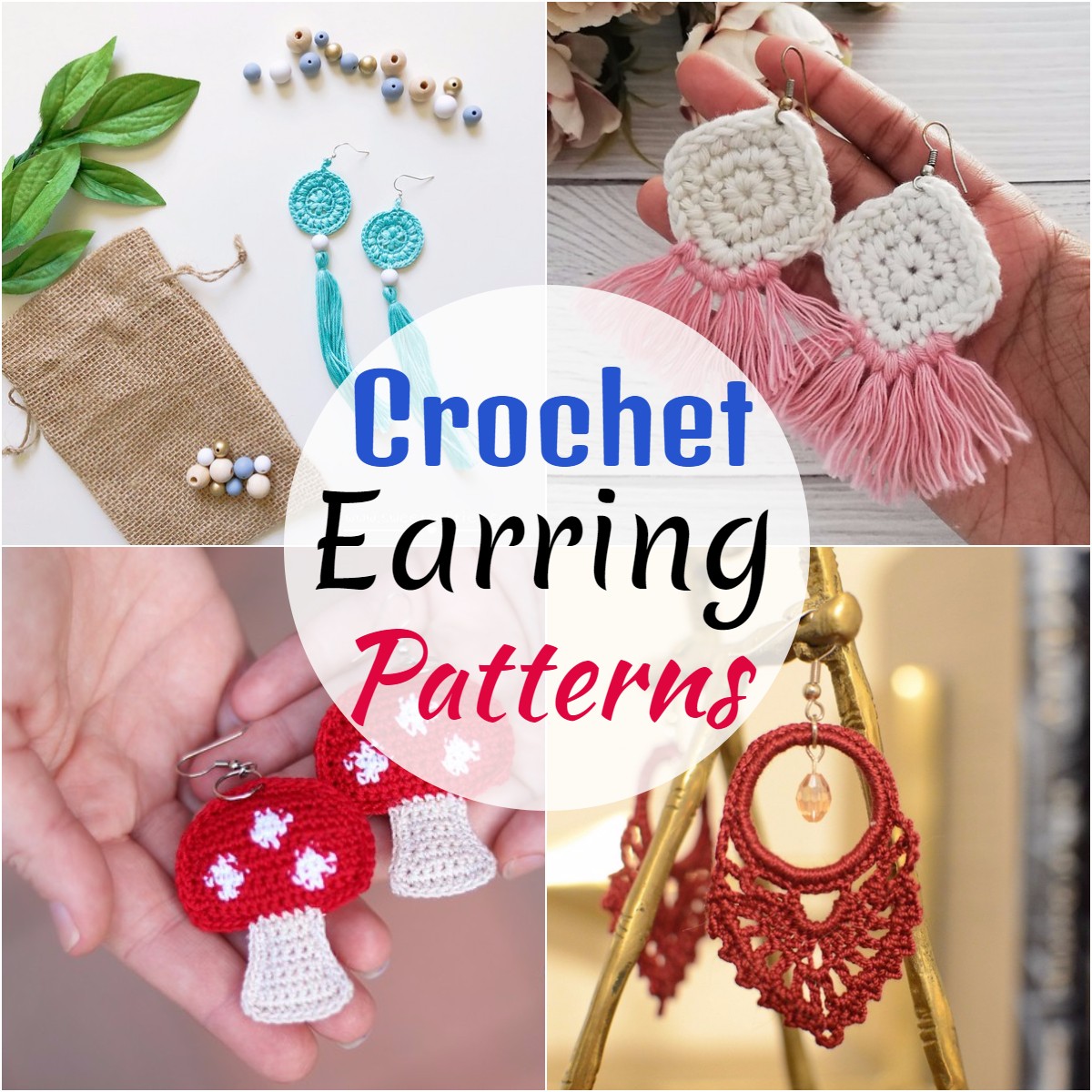 Crochet Earring Patterns 1