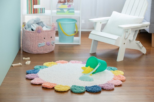 Crochet Sweet Snuggles Playmat Pattern