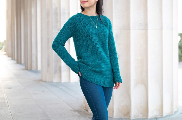 Crochet Weekend Snuggle Sweater Pattern