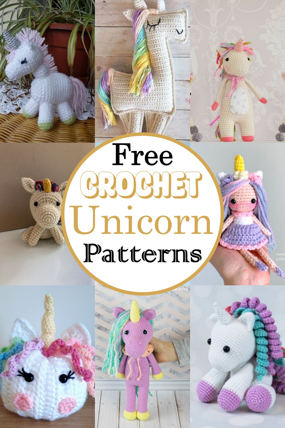 Free Unicorn Crochet Patterns