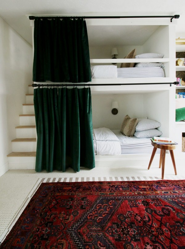 Hanging Curtains On Bunk Beds