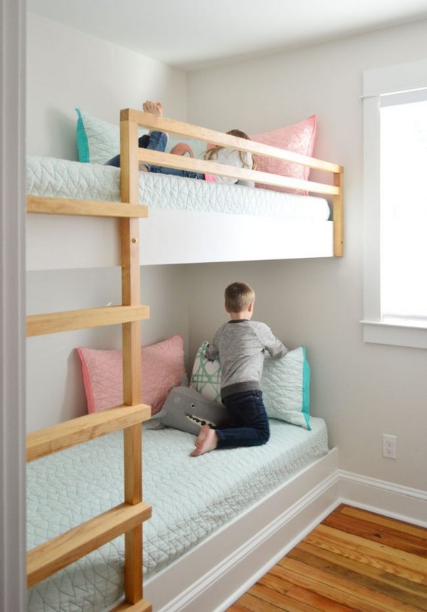 How We Made Built In Bunk Beds At The Beach House