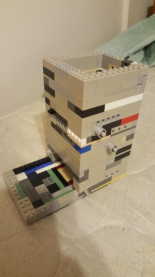 Lego Dice Tower Plan