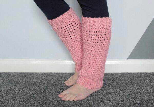 Mountain Crochet Leg Warmers