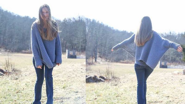 Oversized Crochet Sweater Pattern