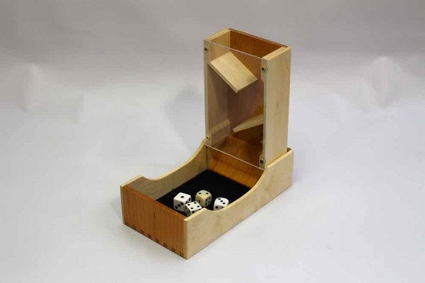 See-Through DIY Dice Tower