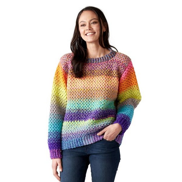 Crochet Party People Pullover Pattern