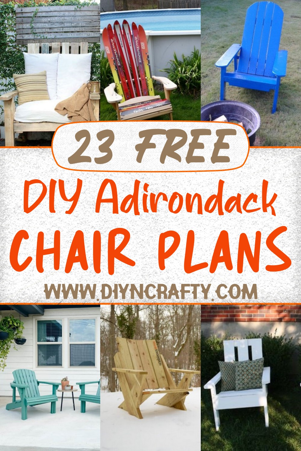 23 Free DIY Adirondack Chair Plans