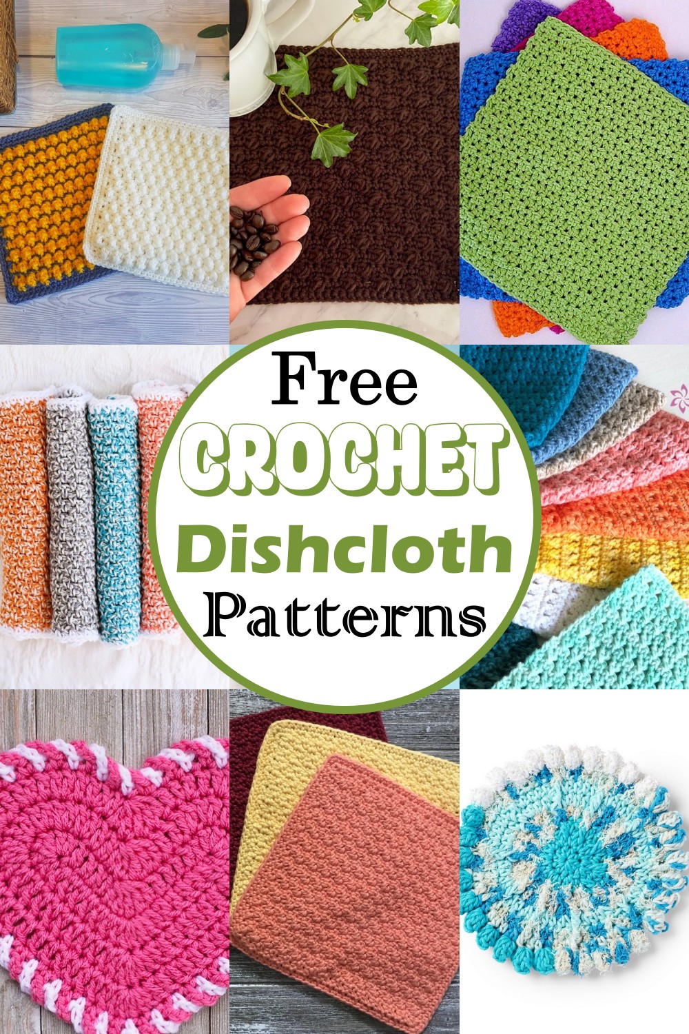 Free Crochet Dishcloth Patterns