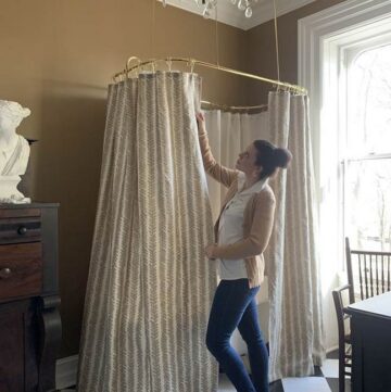 21 DIY Shower Curtain Ideas - DIYnCrafty