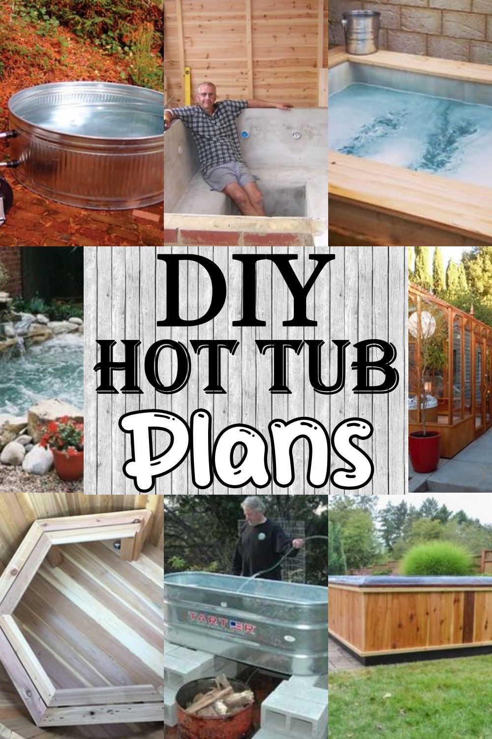 DIY Hot Tub Plans