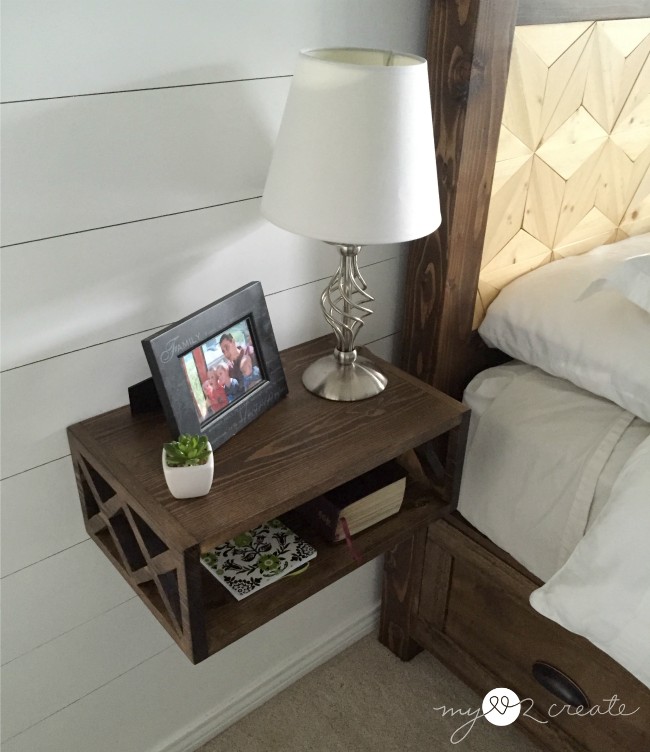 Floating Stand for Master Bedroom