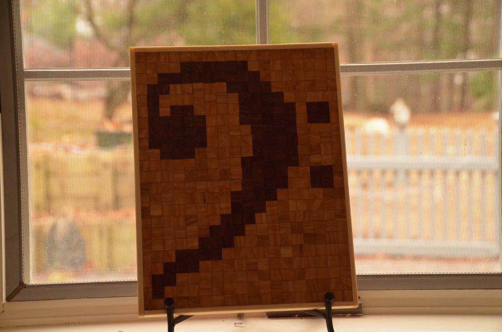 Bass Clef Cutting Board