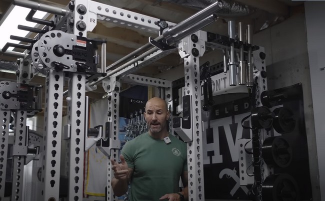 Convenient Barbell Storage