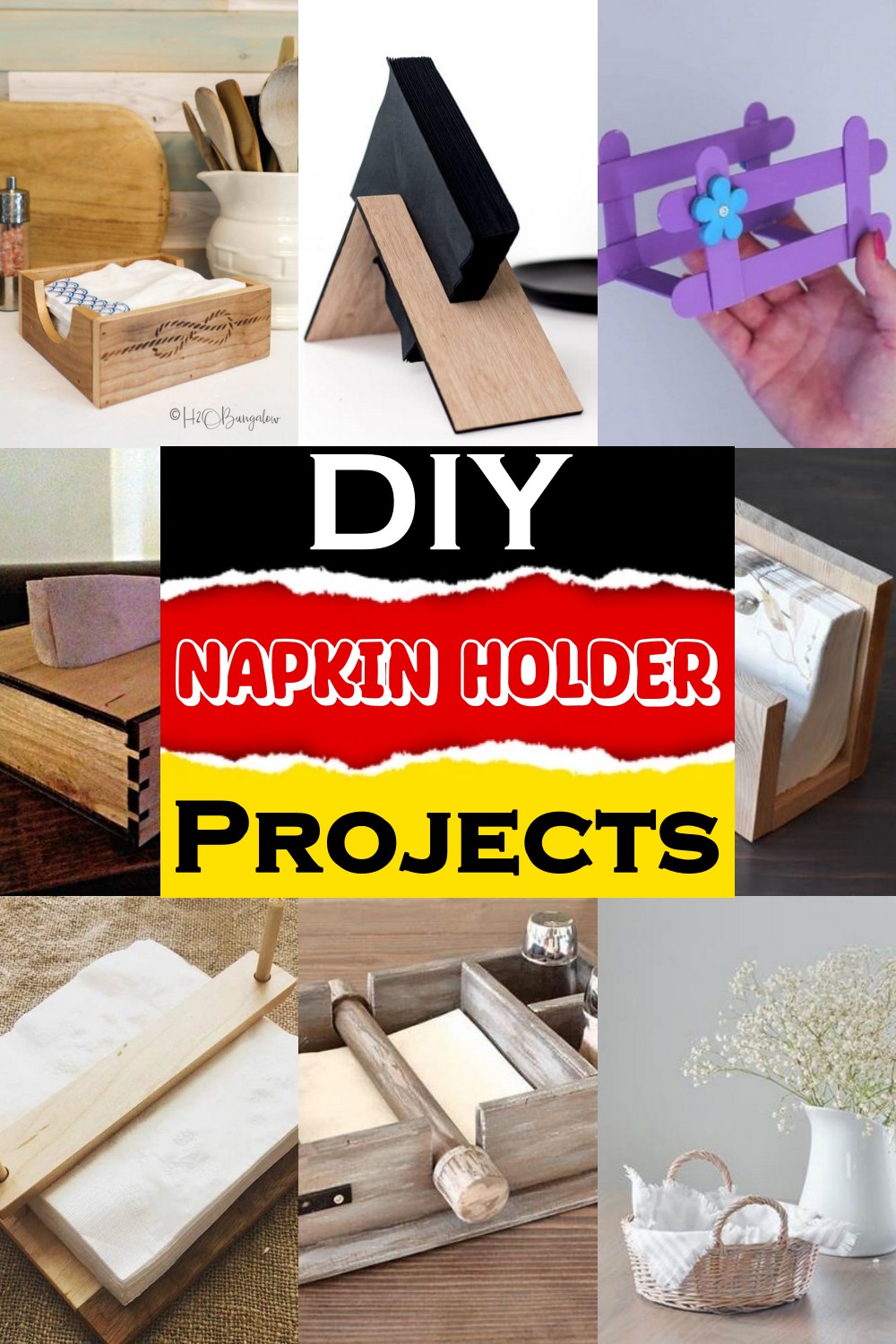 DIY Napkin Holder Projects 2