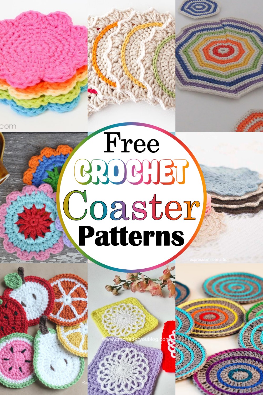 Free Crochet Coaster Patterns 1