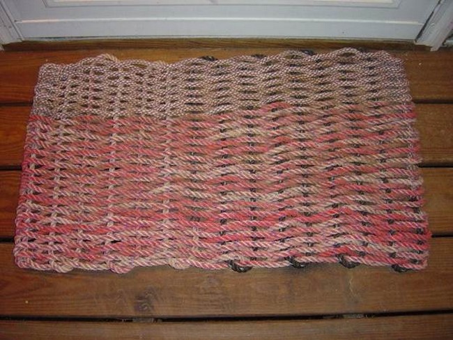 How To Make A Doormat Out Of Recycled Rope