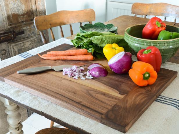 Modern Kitchen Wood Cutting Board