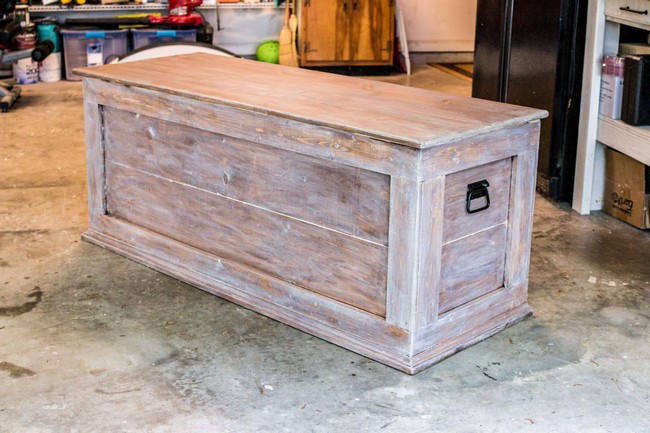 DIY Bedroom Storage Chest