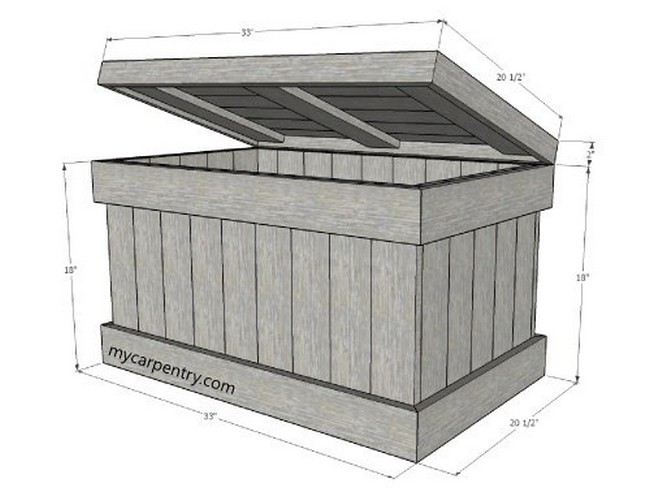 Fence Board Cedar Chest