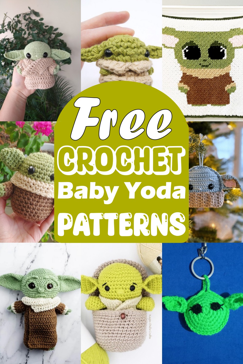 Free Crochet Baby Yoda Patterns 2