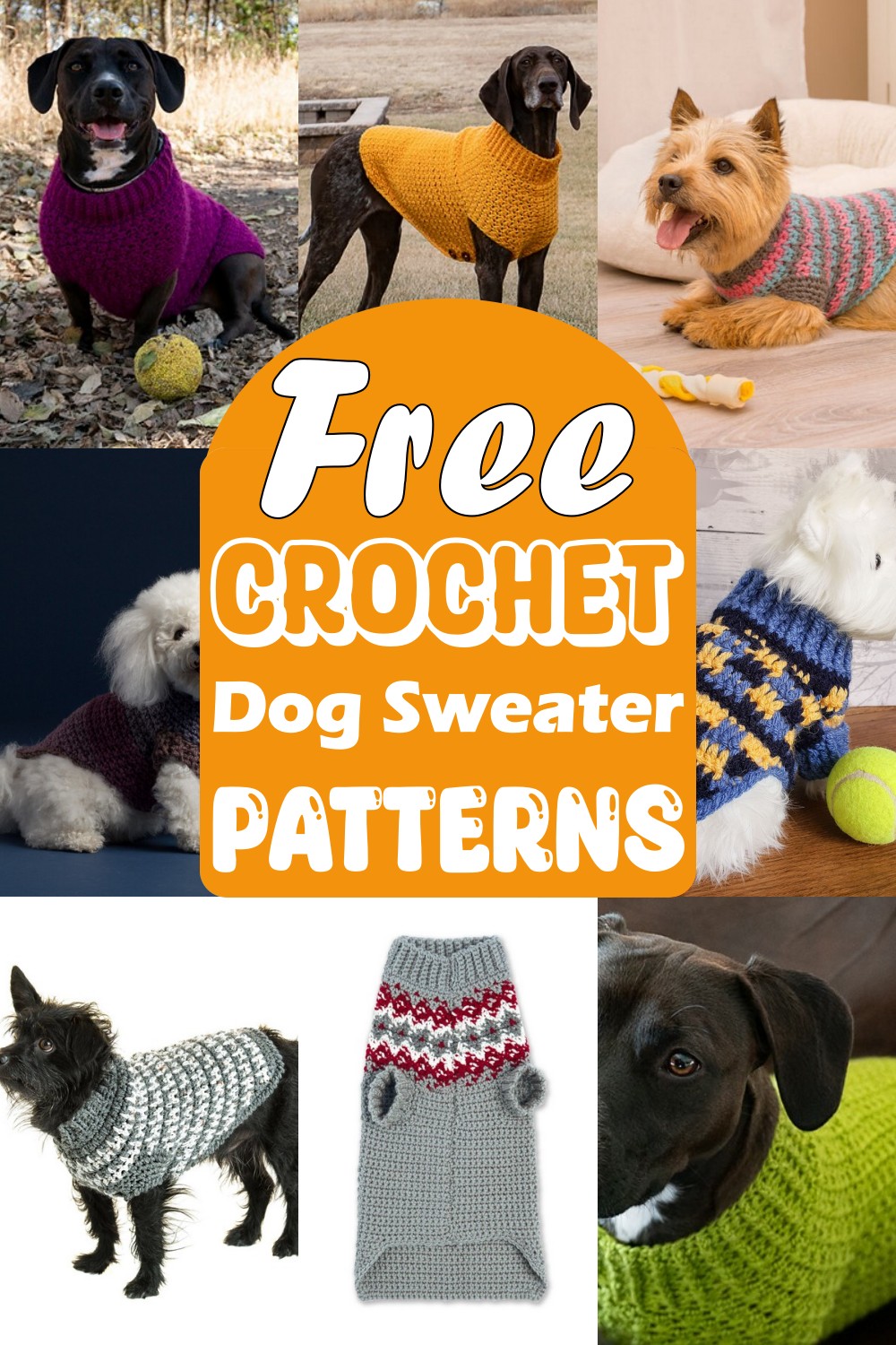 Free Crochet Dog Sweater Patterns 2