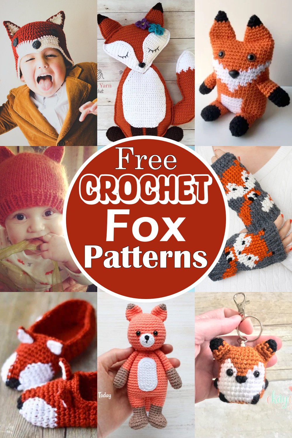 Free Crochet Fox Patterns 1