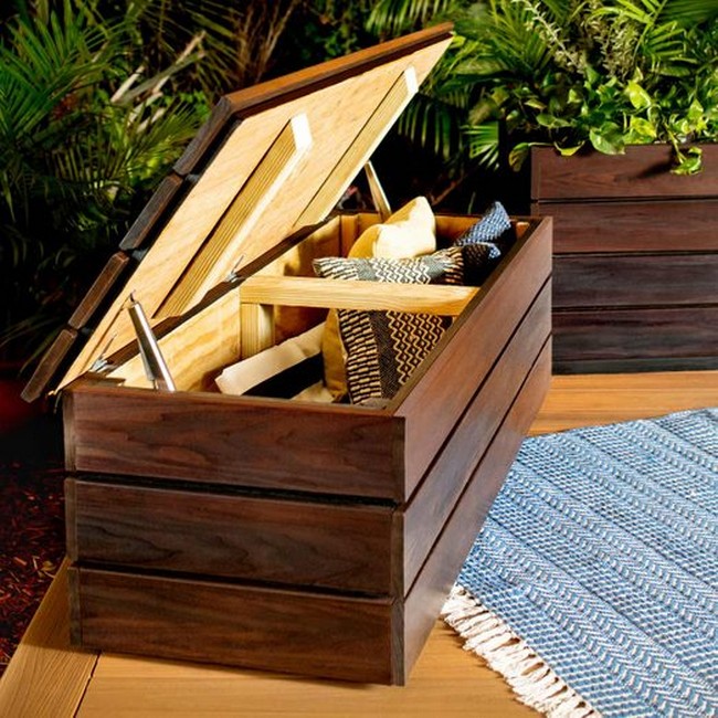Outdoor Storage Bench