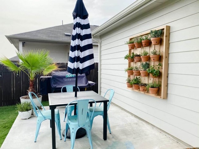 Outdoor Vertical Herb Garden