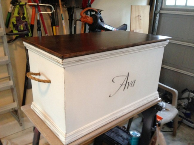 Personalized Hope Chest Toy Chest