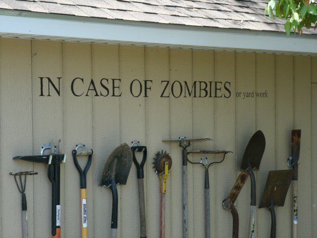 Storing Garden Tools With Style