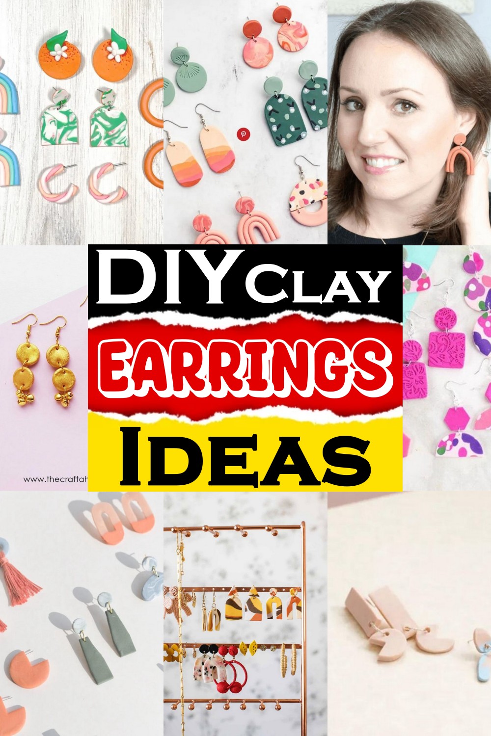 DIY Clay Earrings Ideas