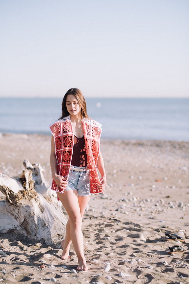 Darya Dip Dyed Cover-up