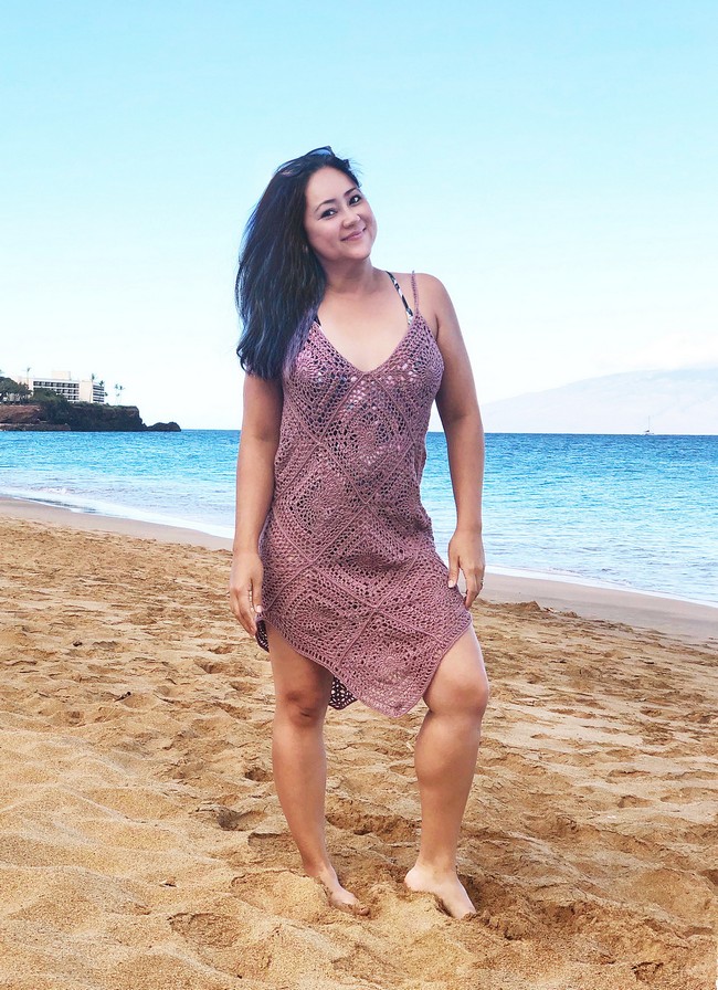 Granny Square Swimsuit Cover Up
